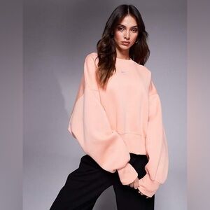 Nike Blush Peach Pink Crewneck Sweatshirt